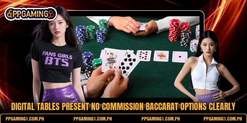 Digital tables present no commission baccarat options clearly Digital tables present no commission baccarat options clearly