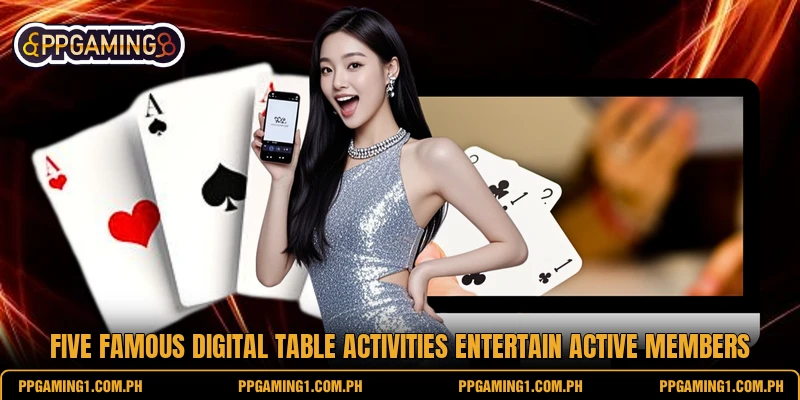Five famous digital table activities entertain active members Five famous digital table activities entertain active members