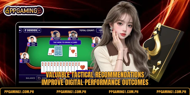 Valuable tactical recommendations improve digital performance outcomes Valuable tactical recommendations improve digital performance outcomes